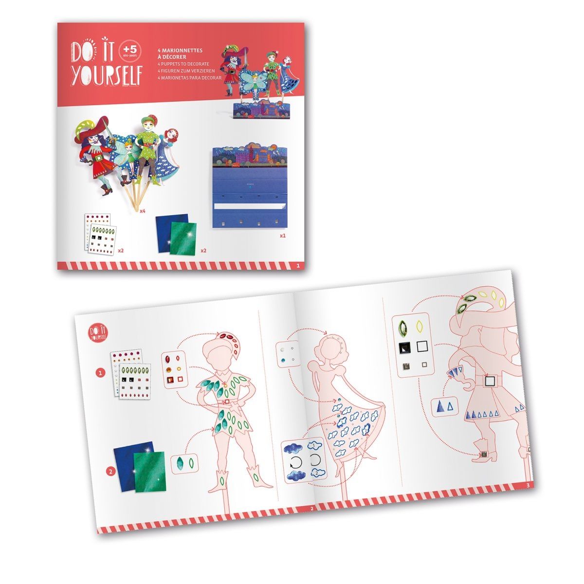 DIY Peter Pan von DJECO Bube & Dame