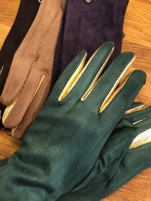 Handschuhe GOLD verschiedene Farben