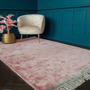 Teppich Velvet Touch, pink 230x160cm Viskose