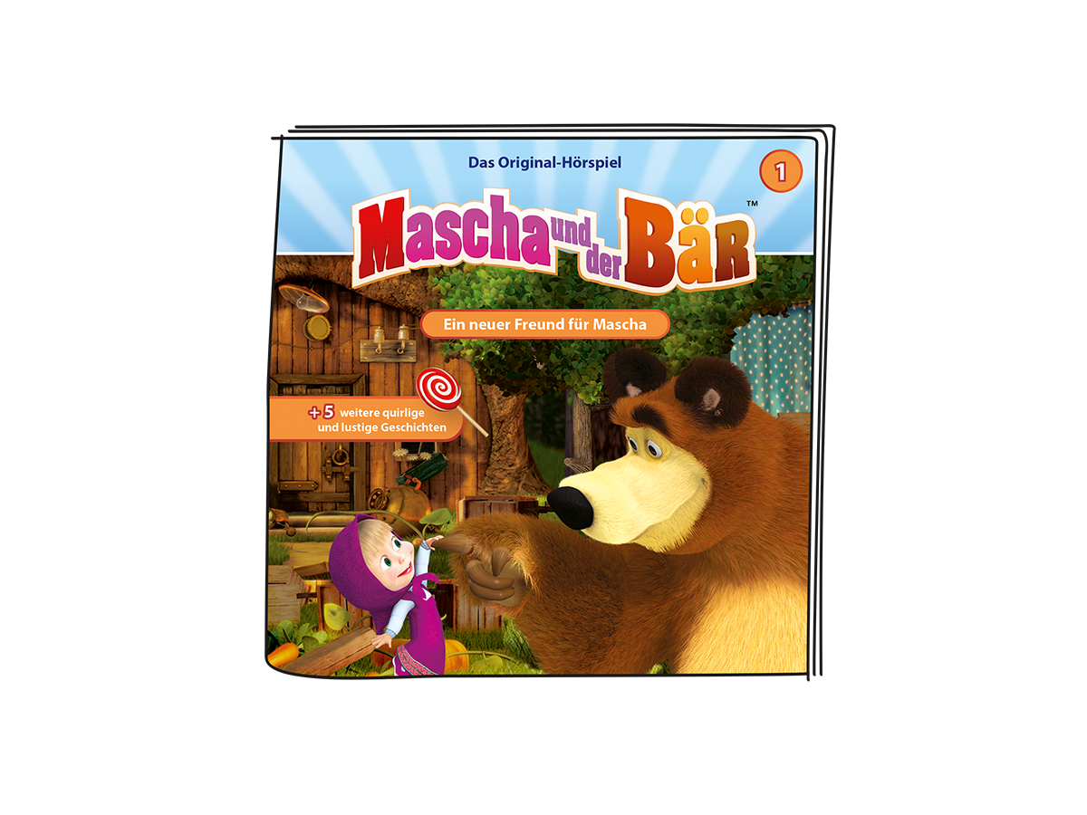 Tonie Figur Mascha und der Bär - Ein neuer Freund für Mascha - ab 4 Jahren