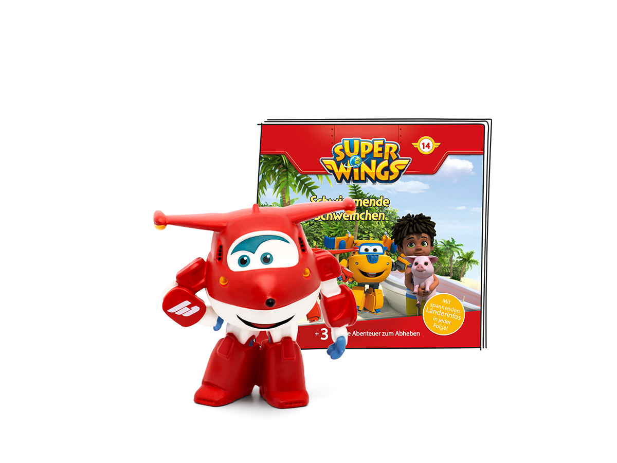 Tonie SUPER WINGS - Schwimmende Schweinchen - ab 4 Jahren