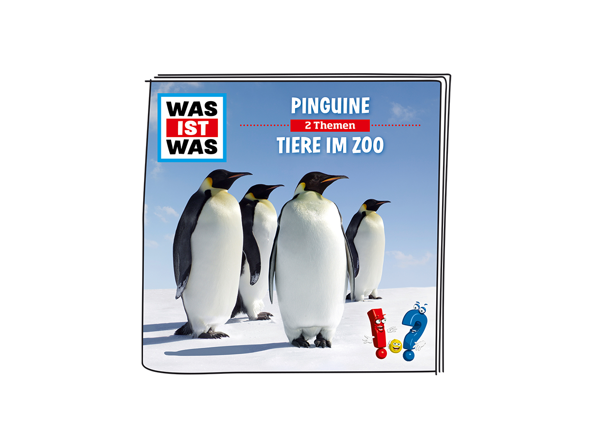 Tonie WAS IST WAS – Pinguine / Tiere im Zoo - ab 6 Jahren
