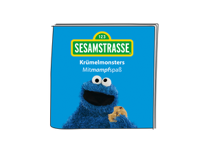 TONIE Figur Sesamstraße - Krümelmonsters Mitmampfspaß - ab 3 Jahren