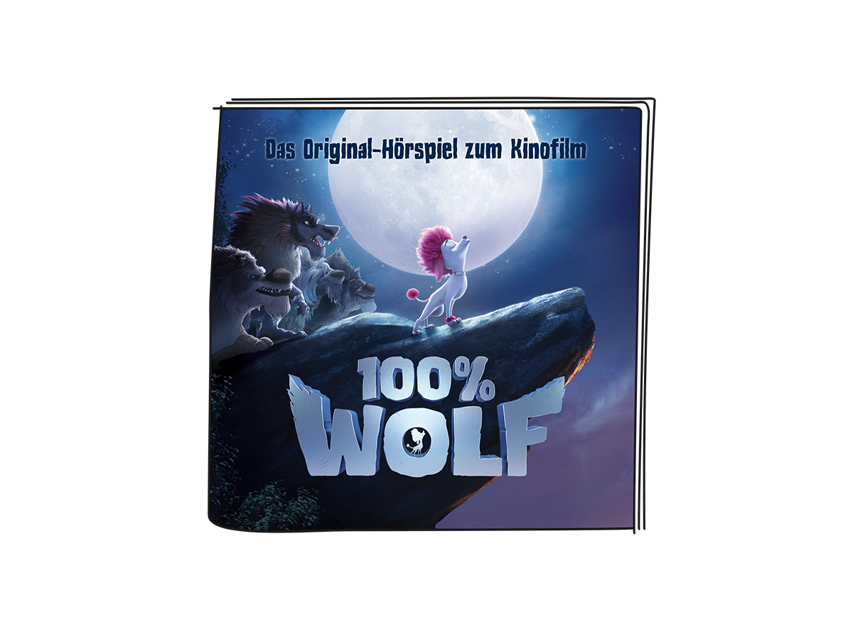 TONIE Figur 100% Wolf - Das Original- Hörspiel zum Kinofilm - ab 6 Jahren