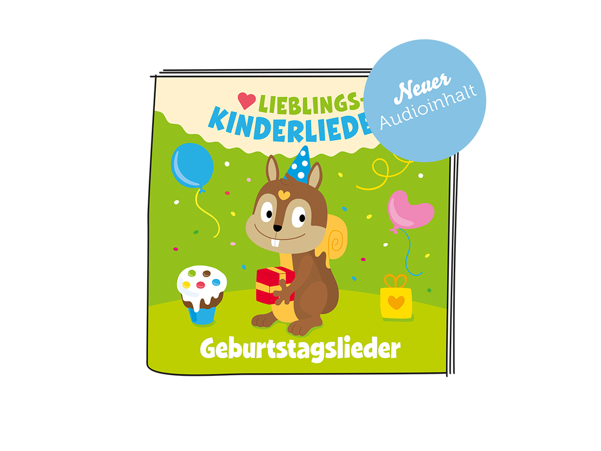 Tonie Figur Lieblings-Kinderlieder - Geburtstagslieder (Neuauflage)  - ab 3 Jahren