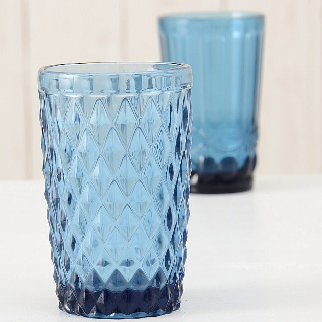 Trinkglas GREEK blau 2er Set