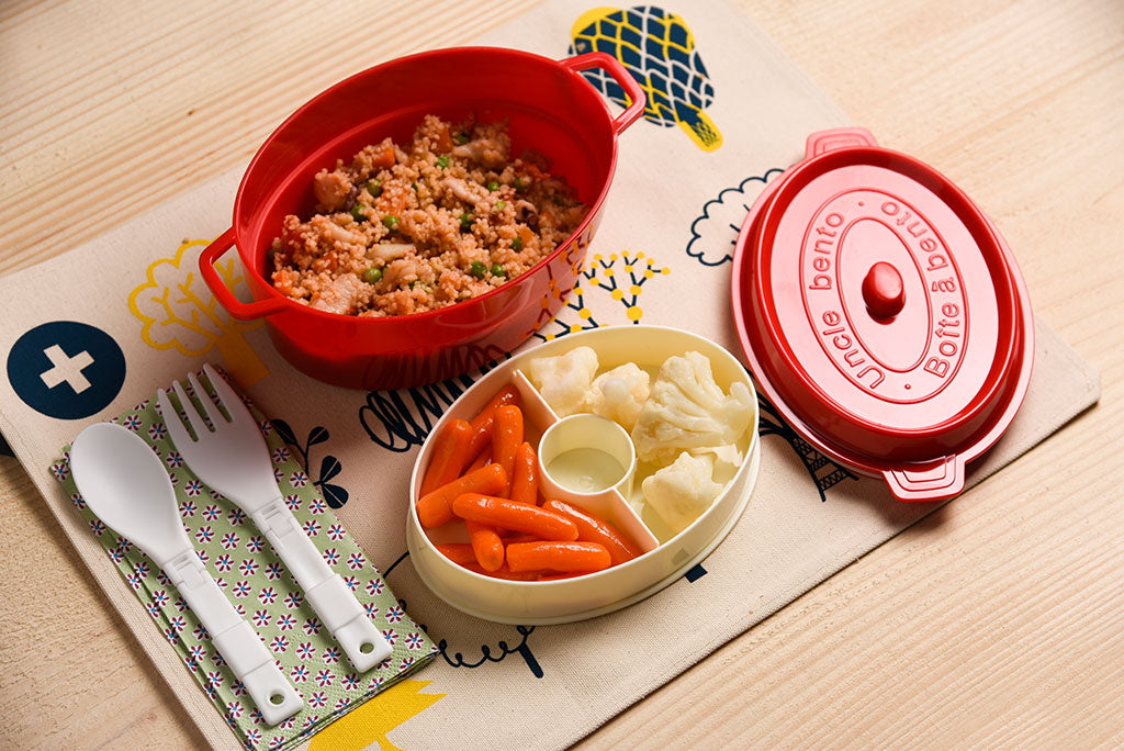 Le Cocotte Lunchbox Groß rot