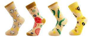PIZZA Socken (4 Paar)