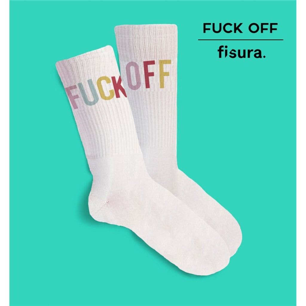 Socken FUCK OFF colour