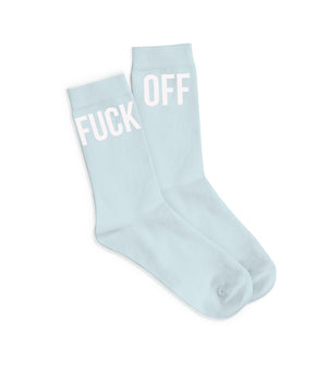 Socken FUCK OFF blau