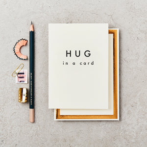 Grußkarte HUG iN A CARD