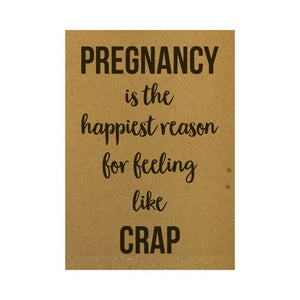 Postkarte PREGNANCY