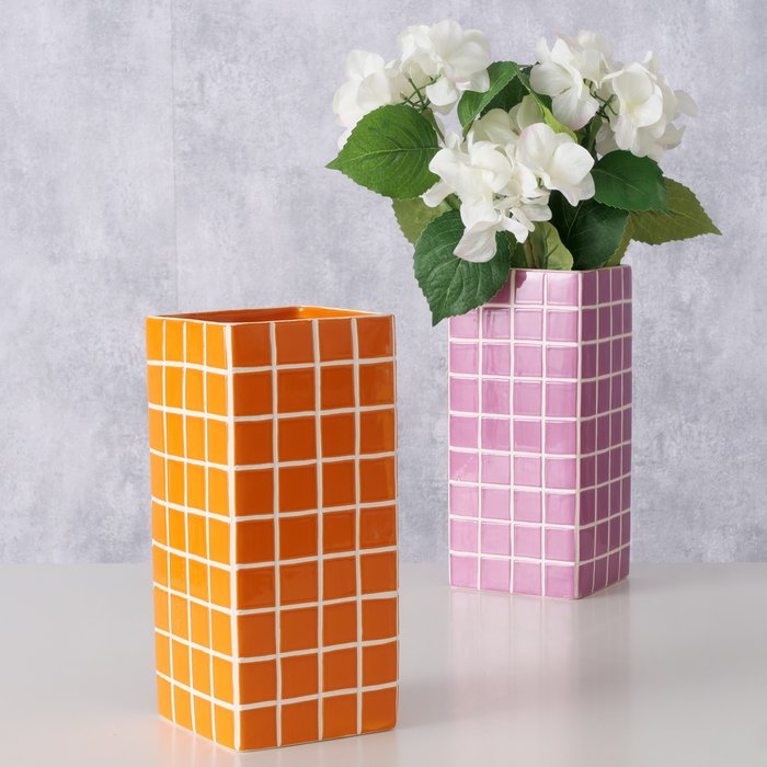 Vase CUBE verschiedene Farben