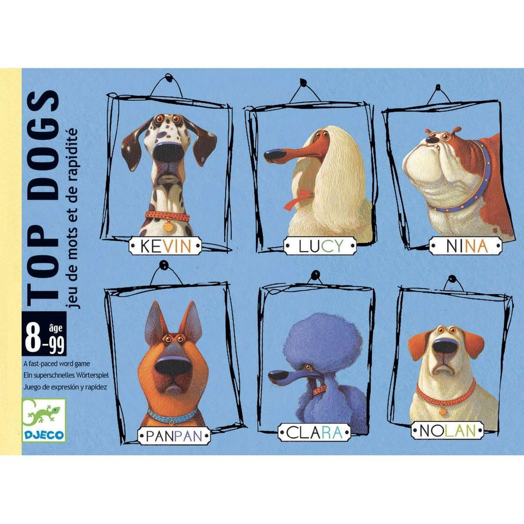 Kartenspiel Top Dogs von DJECO