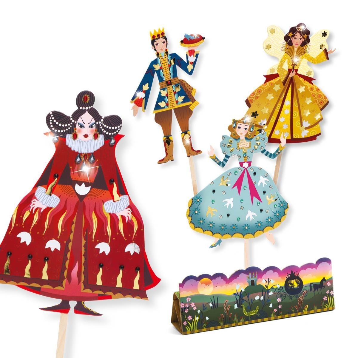 DIY Marionetten Cinderella zum selber machen