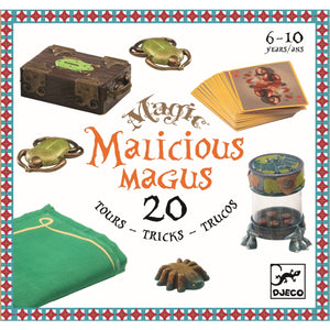 DJECO Zaubertrick Malicious MAGIC Zauberkasten 6-10 Jahre