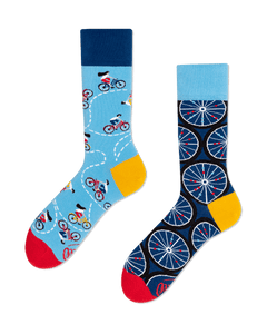 MANY MORNINGS The Bicycle Socken