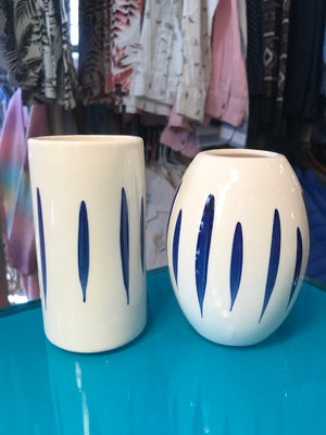 Vase BLUE LINES