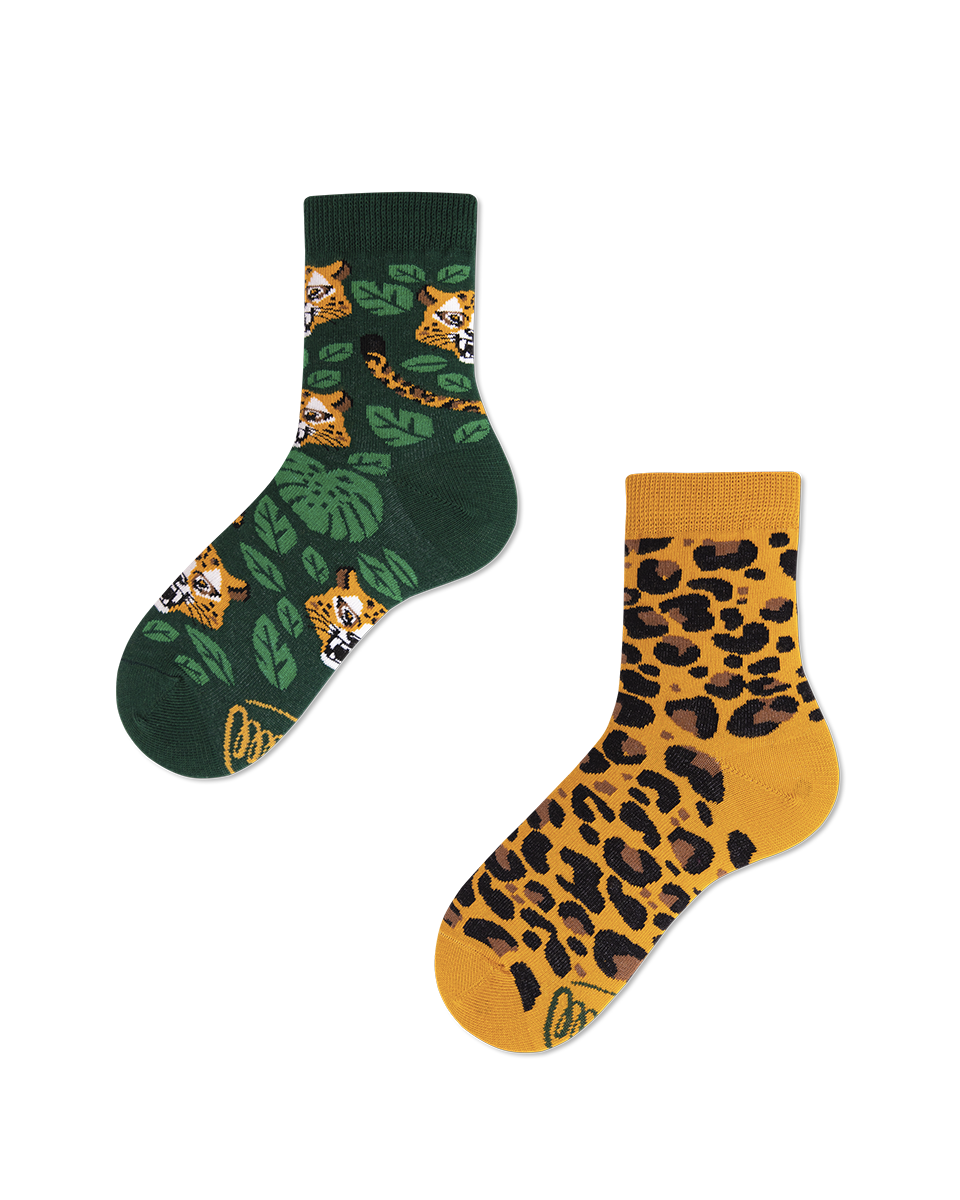 MANY MORNINGS Leoparden Socken