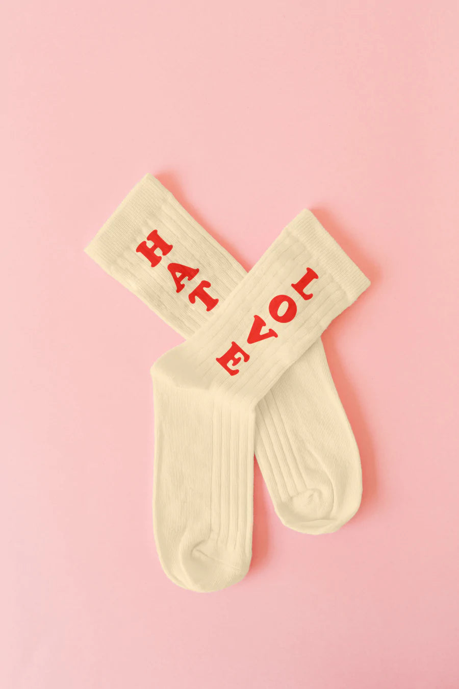 Socken LOVE HATE