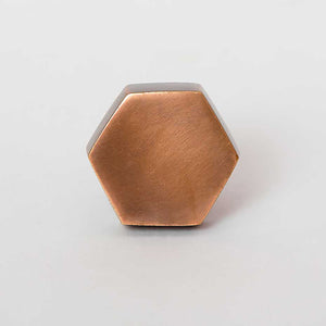 Knauf Hexagon Kupfer