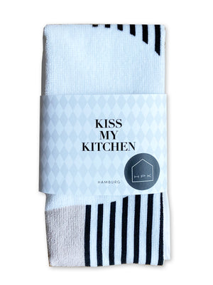 KISS MY KITCHEN Küchenhandtuch HPK Sonderedition SHAPES STRIPES