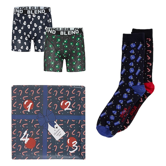 Adventskalender Socken/ Boxershorts