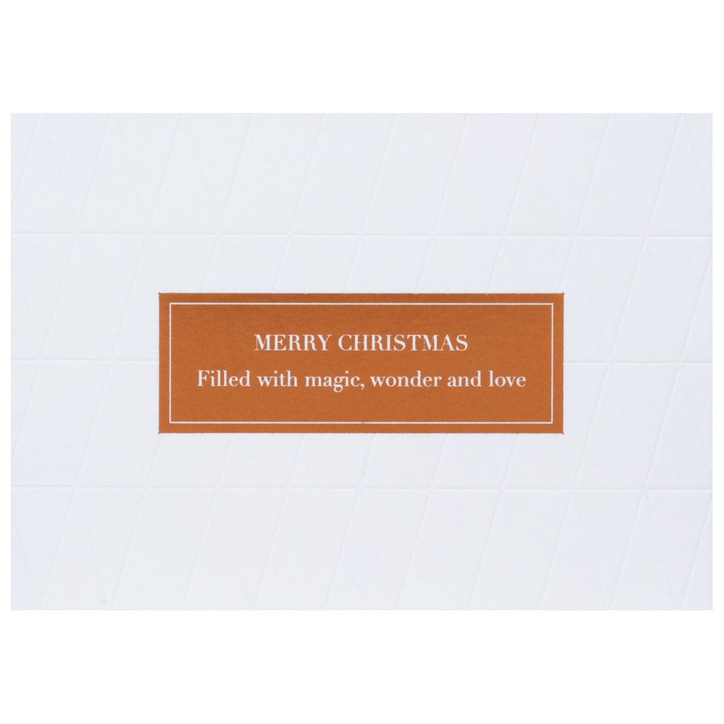 Weihnachts Postkarte CHRISTMAS