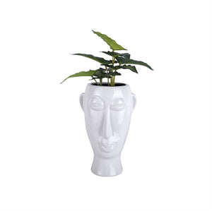 Plant Pot Face Vase