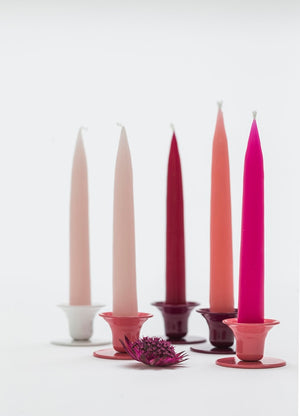 Kerzenständer für Kerzen von ø2,3cm VERSCHIEDENE FARBEN
