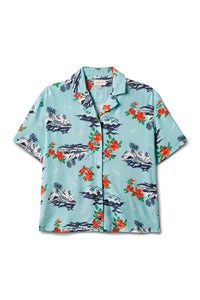 Aloha Shirt BLAU